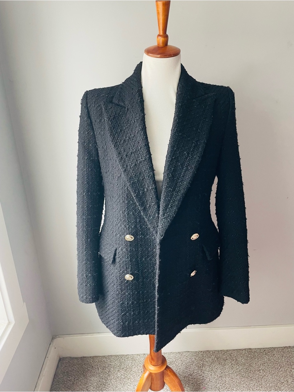 Zara Textured Blazer